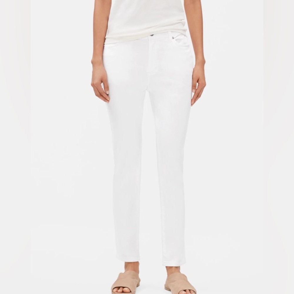 Eileen Fisher Organic Cotton Skinny Jeans